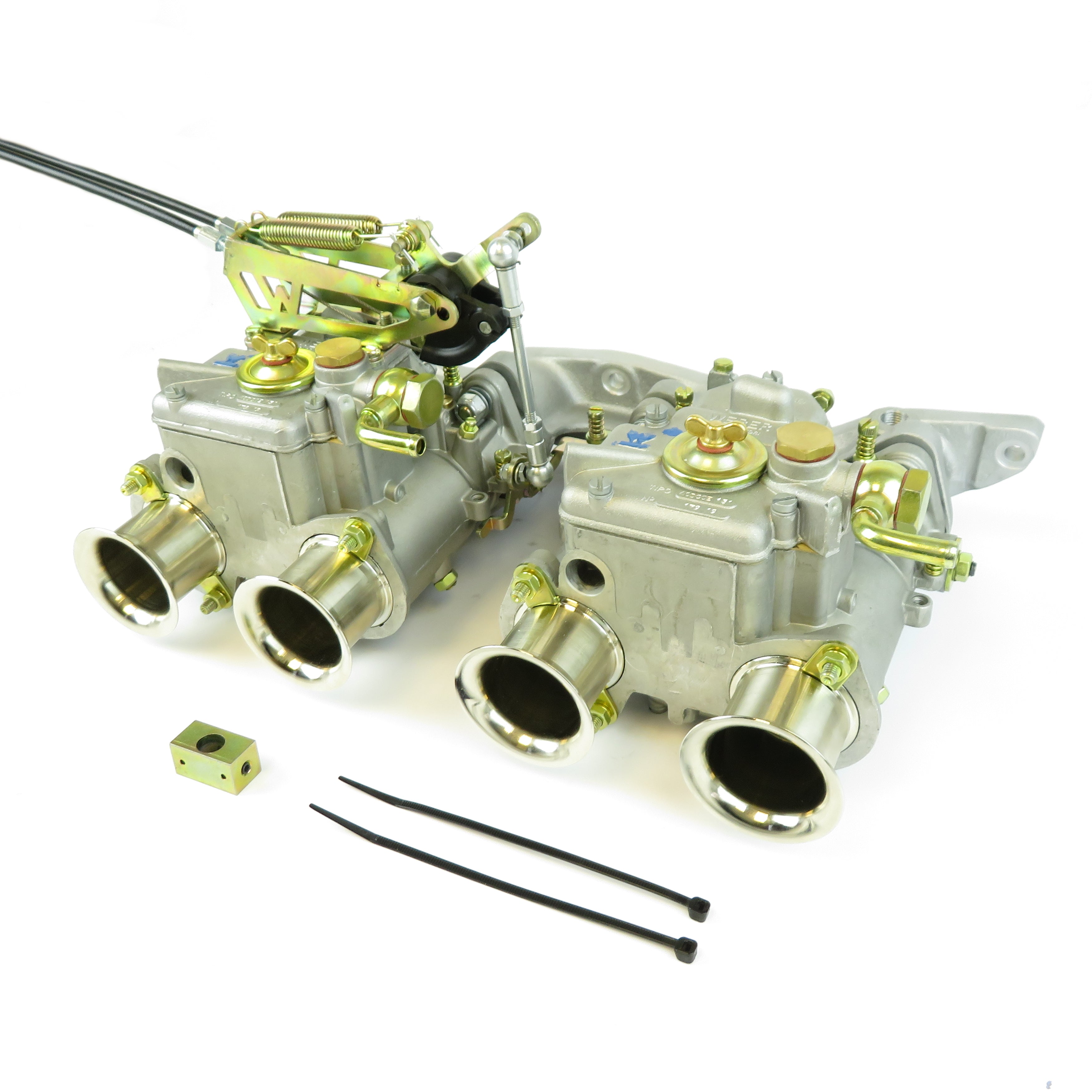 Weber LP2000 DCOE Carburettor Linkage Twin Cable
