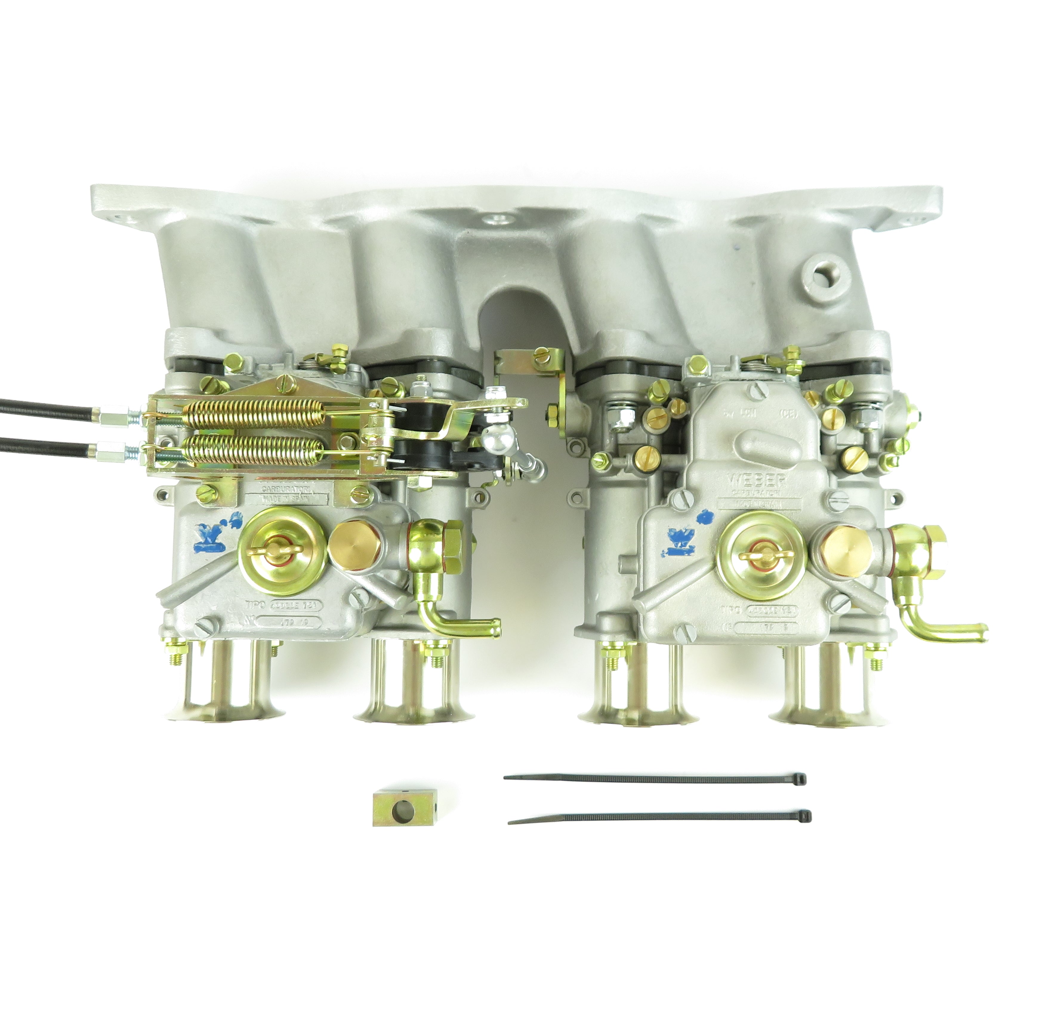 Weber LP2000 DCOE Carburettor Linkage Twin Cable