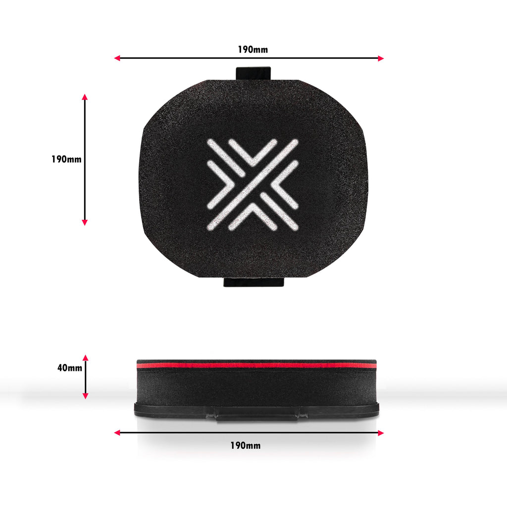 Pipercross PX300 Air Filter Box Style 40mm High