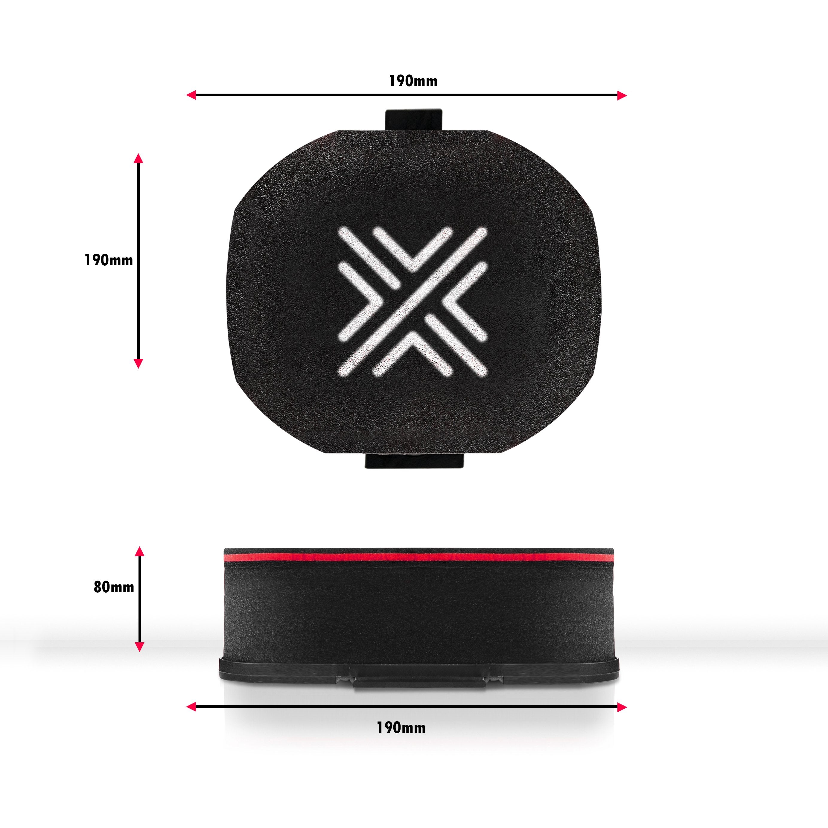 Pipercross PX300 Air Filter Box Style 80mm High