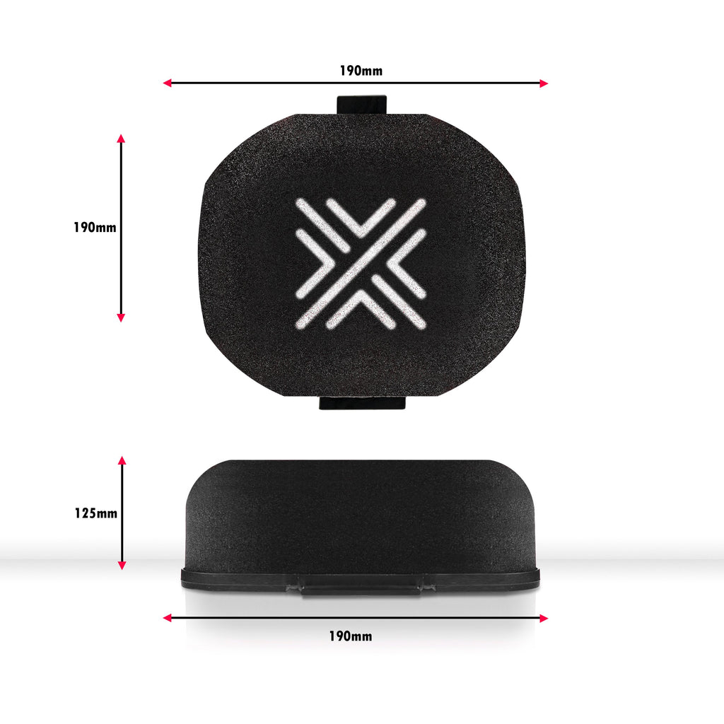 Pipercross PX300 Air Filter Dome Style 125mm High