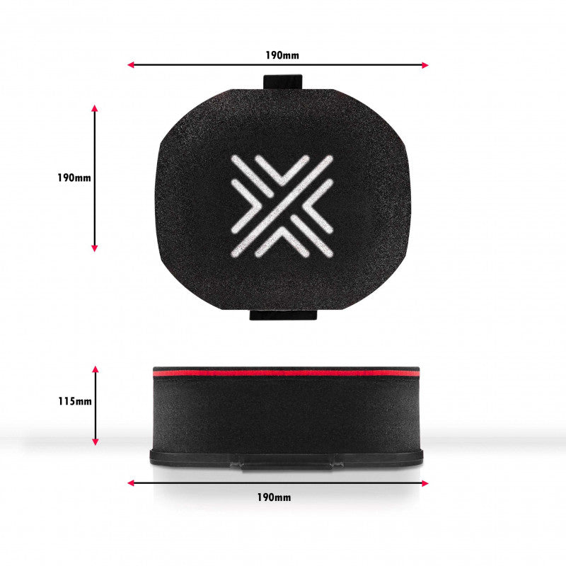 Pipercross PX300 Air Filter Box Style 115mm High